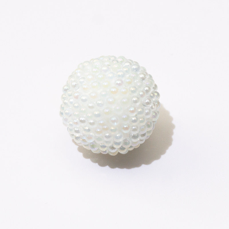 Wholesale 10PCS DIY Sugar Beads Loose Beads Transparent Jelly Through Hole Beads
